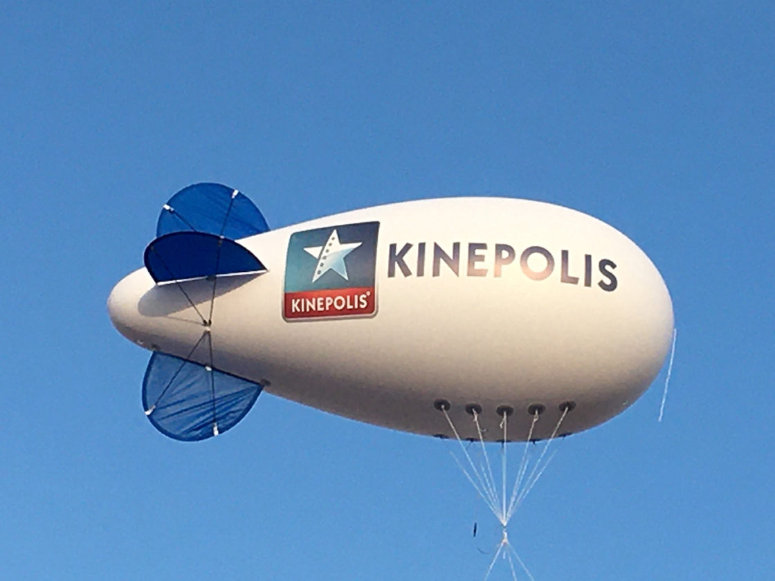 Ballon publicitaire gonflable volant à l'hélium, modèle d'air gonflable de parapente, ballon d'air personnalisé