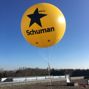 Air-Ads Ballon géant à l'hélium publicitaire 2,5 m Logo gratuit en